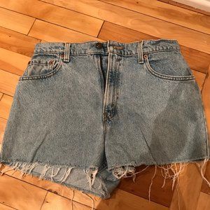 LEVIS Short High Waist Denim Shorts